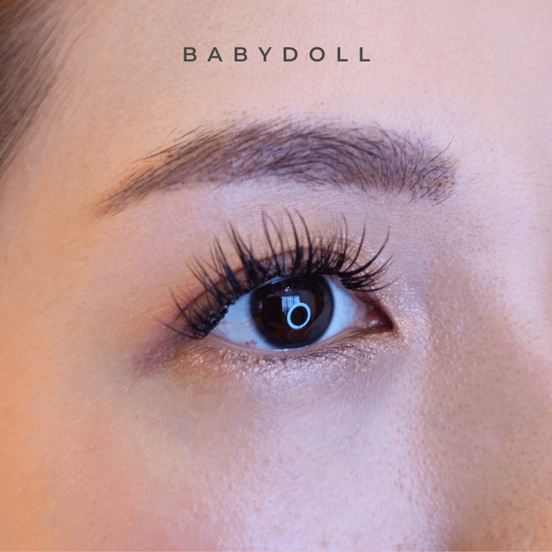 BABYDOLL Lash Style - HanaDolly DIY Lashes for Asian Eyes