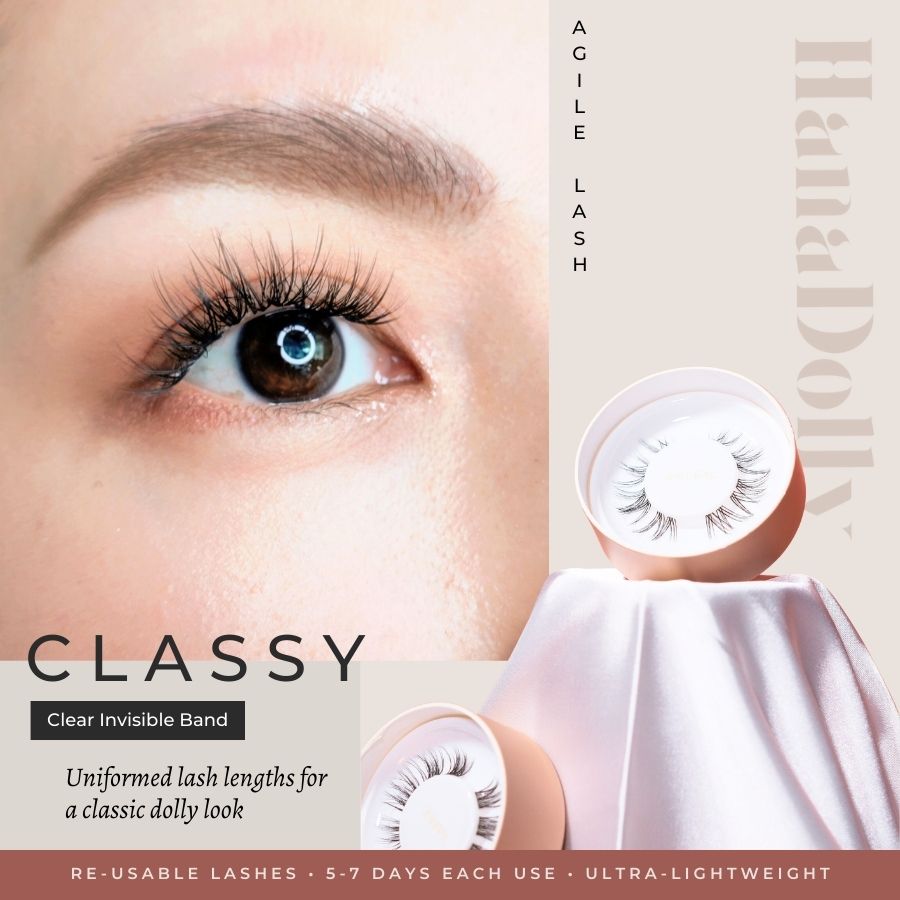 CLASSY - HanaDolly Single DIY Lashes for Asian Eyes