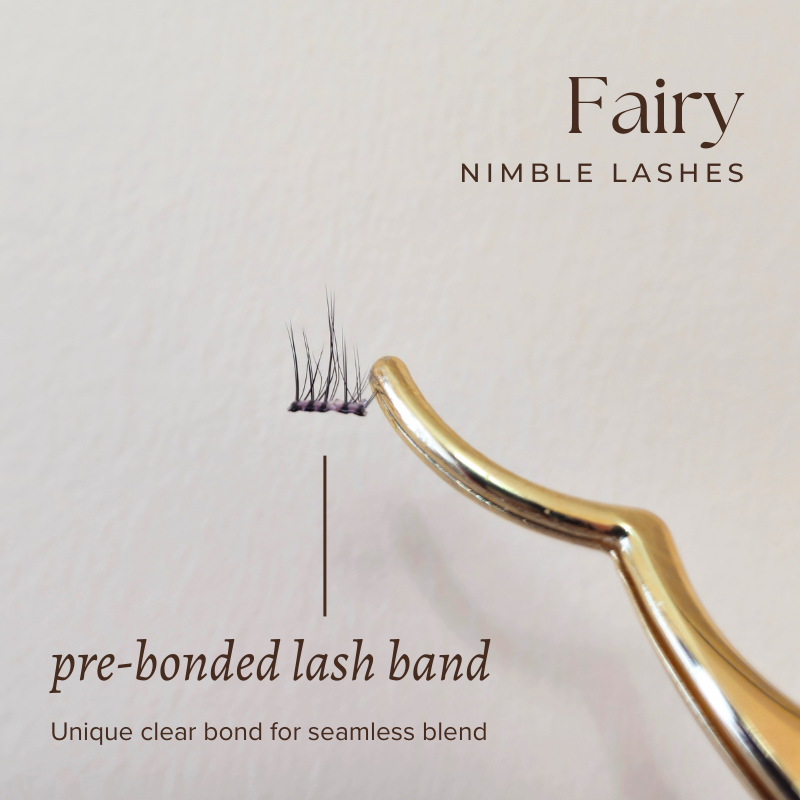FAIRY Press-On (Pre-Bonded) Lashes | Nimble Lashes | HanaDolly