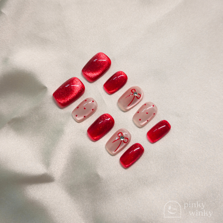 Velvet Allure • Nail & Lash Festive Set