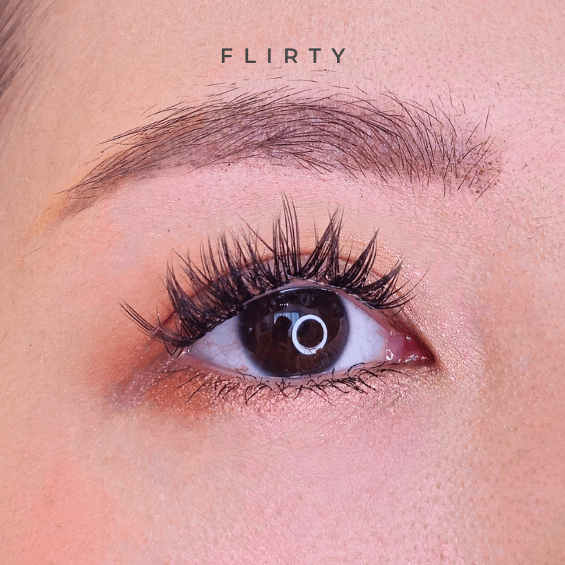FLIRTY Lash Style - HanaDolly DIY Lashes for Asian Eyes