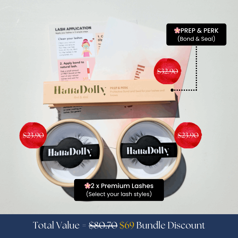 Lash Essentials Top Up Bundle | HanaDolly Lashes