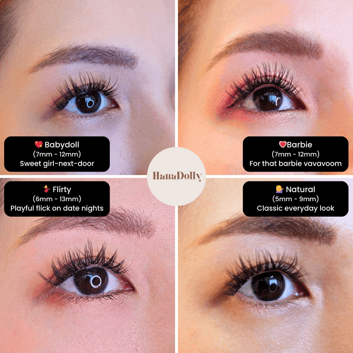 The Ultimate Starter Kit - HanaDolly DIY Lashes for Asian Eyes