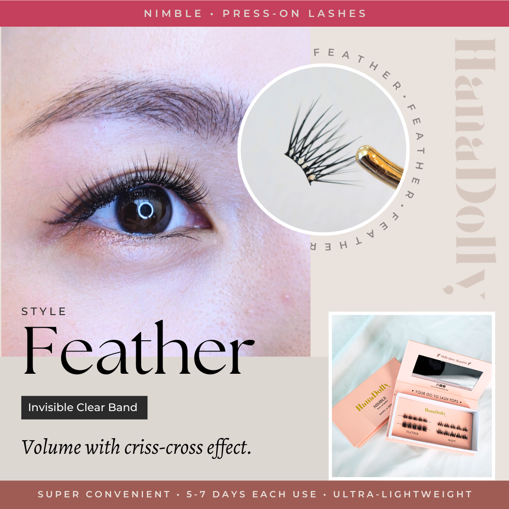 FEATHER • NIMBLE Press-On Lash Collection