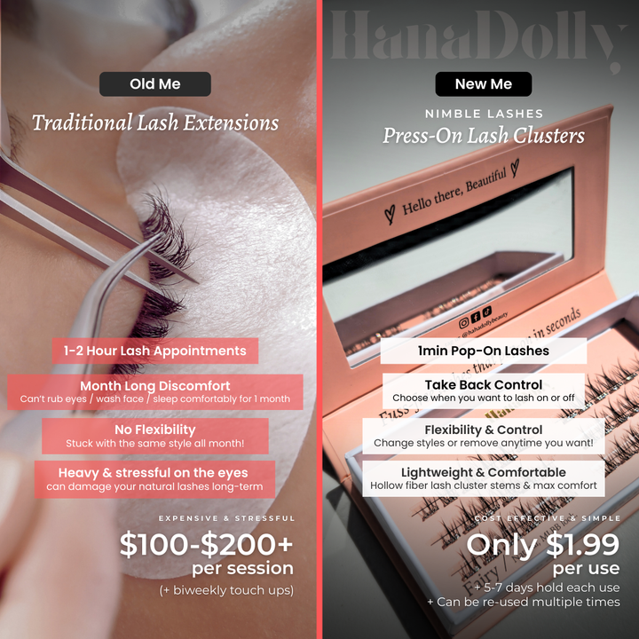 NIMBLE • Press-On Lash Clusters (All Styles)