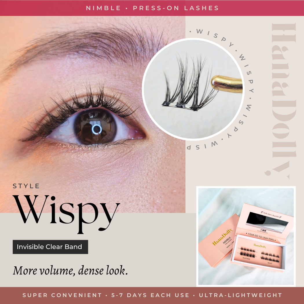 WISPY • NIMBLE Press-On Lash Collection