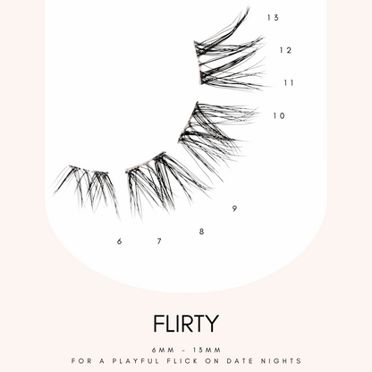 FLIRTY - HanaDolly DIY Lashes for Asian Eyes