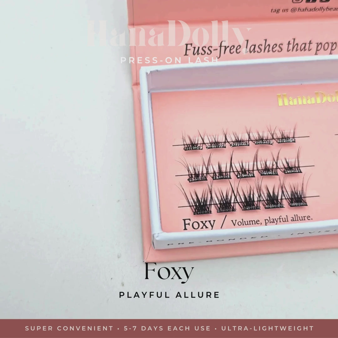 FOXY • NIMBLE Press-On Lash Collection